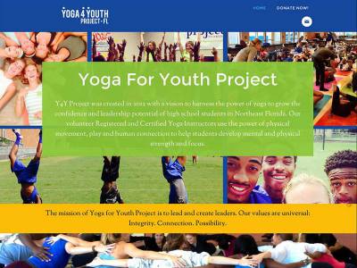 Yoga Non-Profit- Landing Page